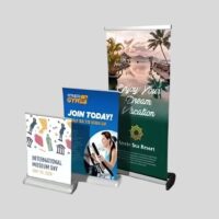 Table Top Retractable Banners