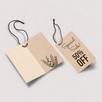 Folded Hang Tags