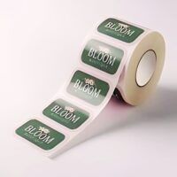 Rounded Rectangle Roll Label