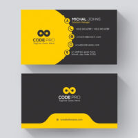 Business Card #f2fd00f0